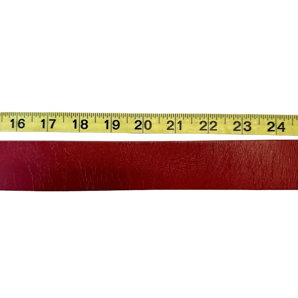 Leather Belt & Buckle M